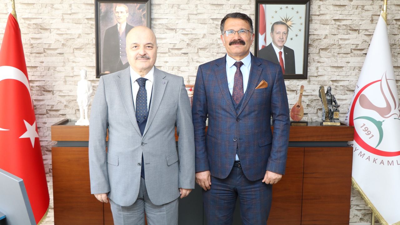 İl Müdürü Balban’dan Kaymakam Yıldız’a ziyaret