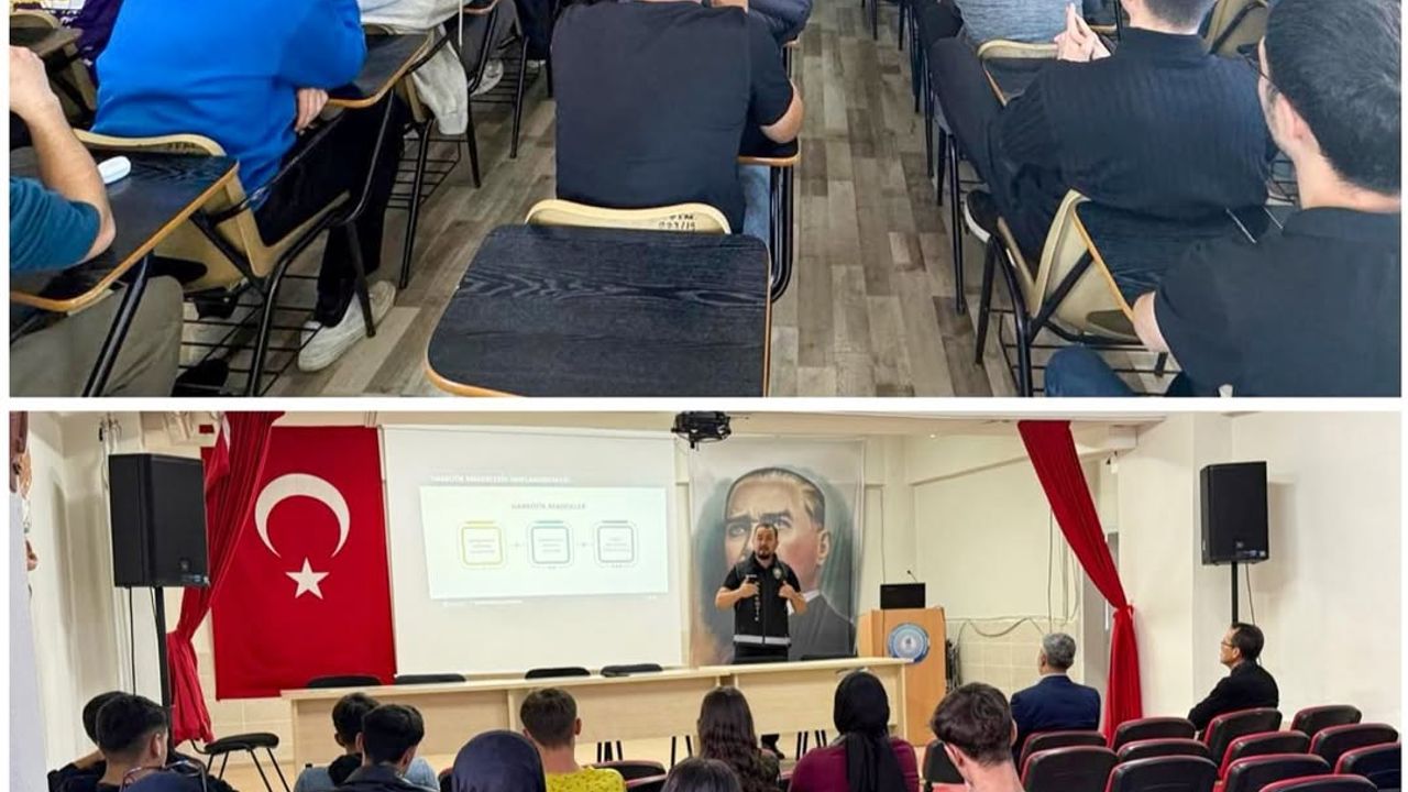ISUBÜ öğrencilerine uy*şturucuyla mücadele eğitimi