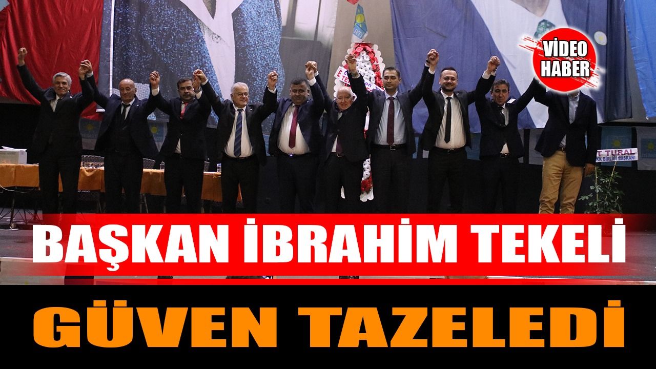 Başkan Tekeli Güven Tazeledi