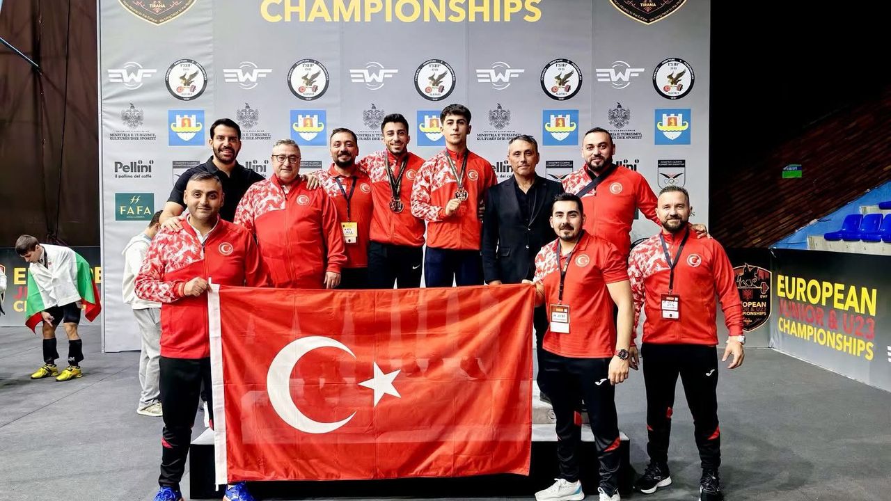 Ispartalı halterci Erdoğan Avrupa 3’üncüsü oldu