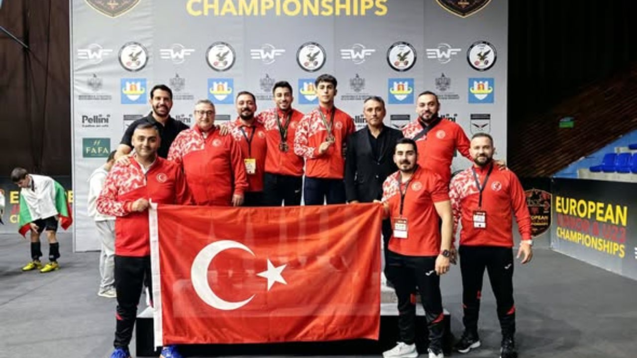 Isparta’lı Halterci Mustafa Erdoğan Avrupa 3.’sü Oldu