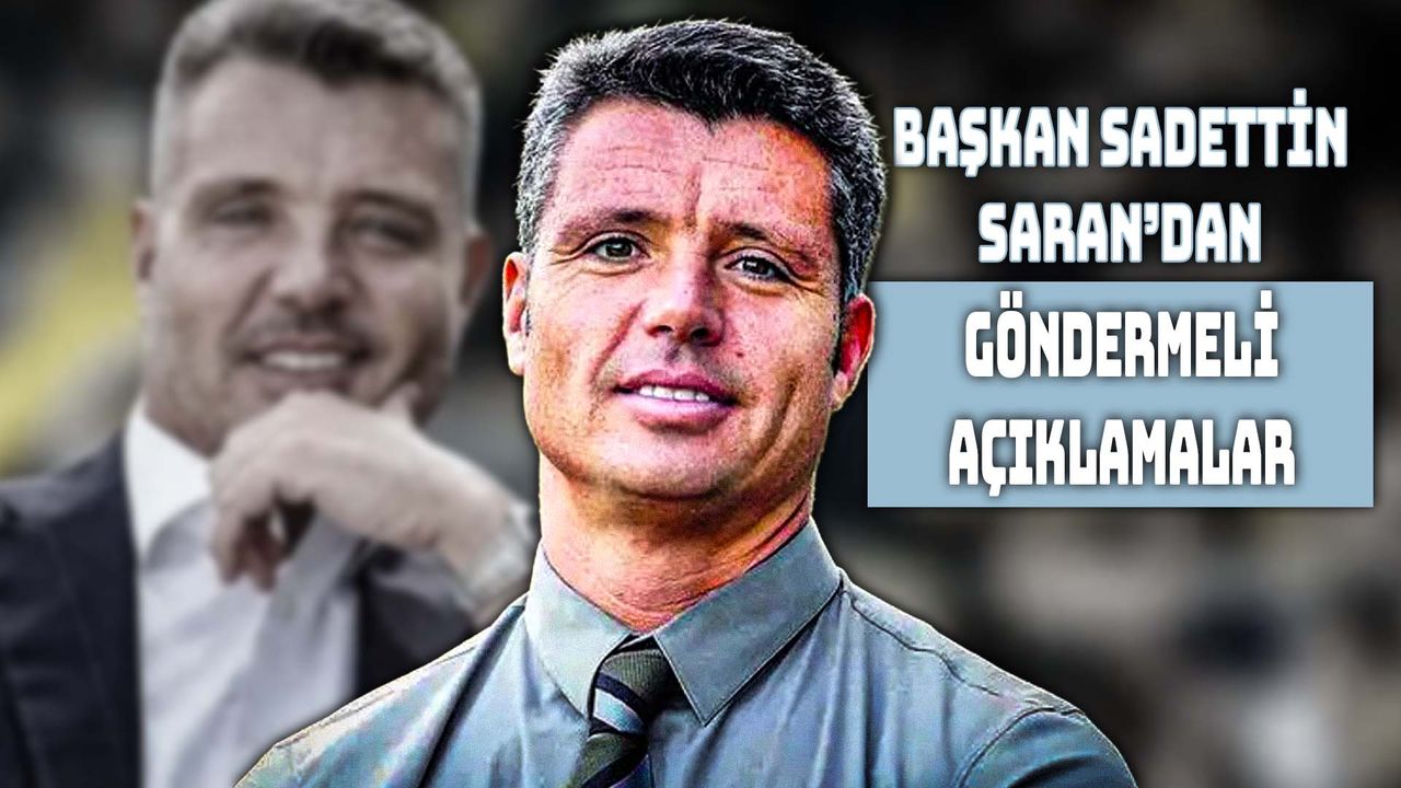 Sadettin Saran’dan Sert Gönderme