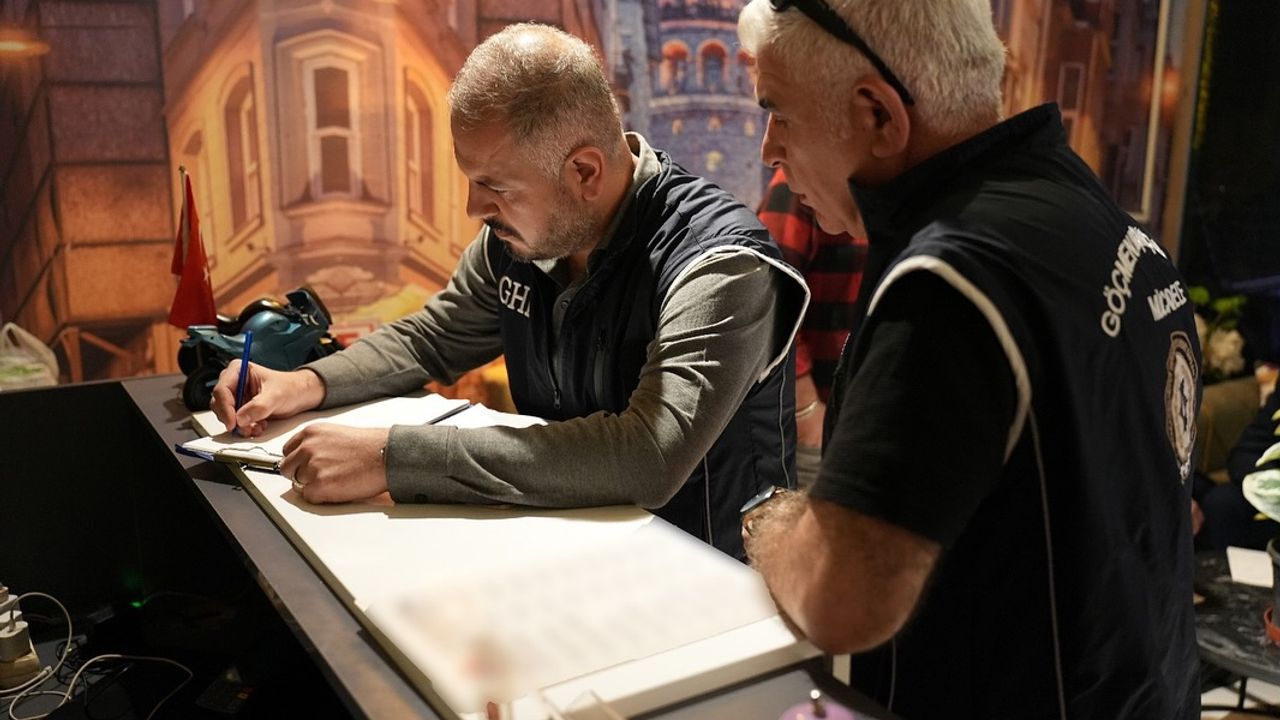 Isparta’da kayıt dışı istihdam ve insan ticareti denetimi