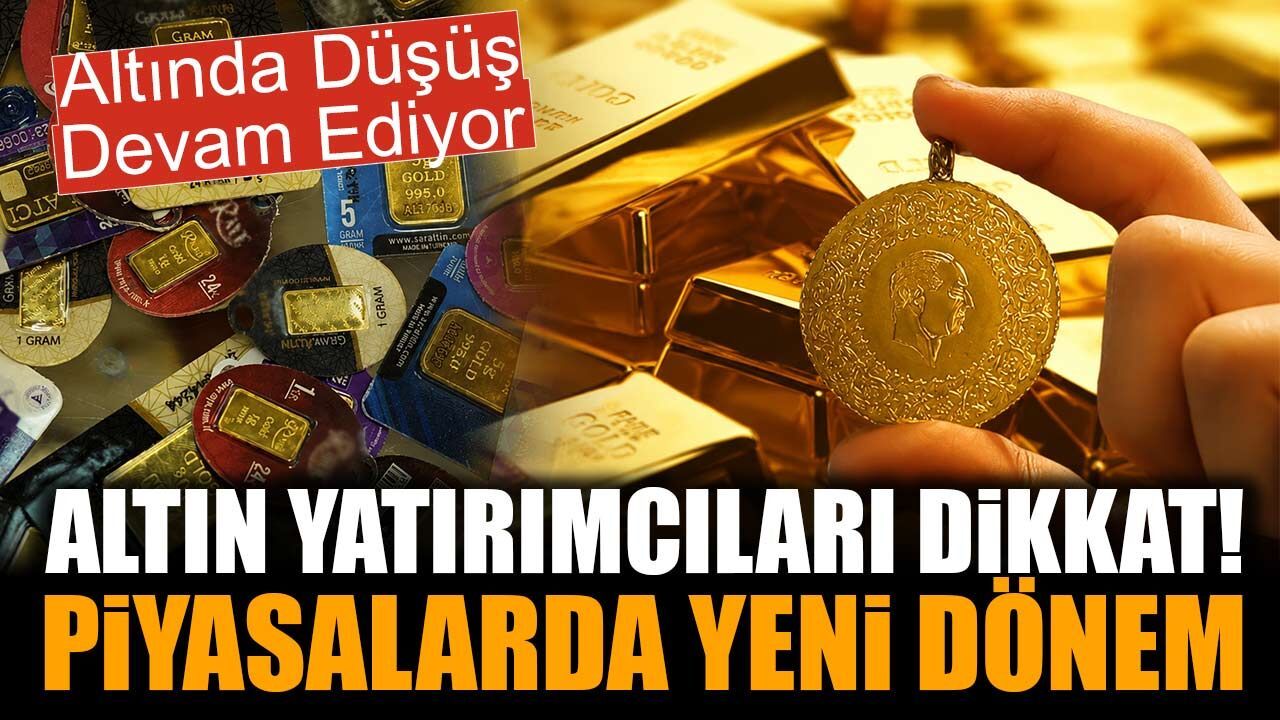Altında Düşüş Hızlandı: Gram Altın 6 Bin TL Sınırına Geriledi