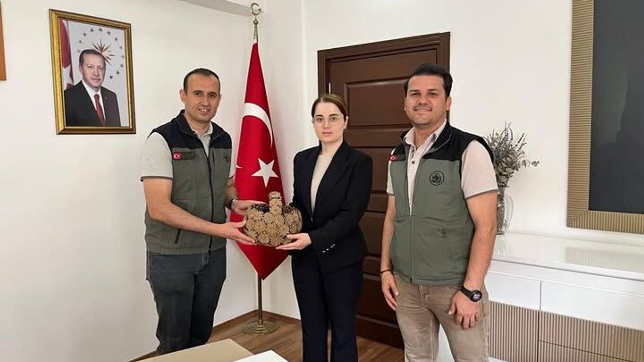 Orman Bölge Müdürlüğünden Kaymakam Gür'e Veda Ziyareti