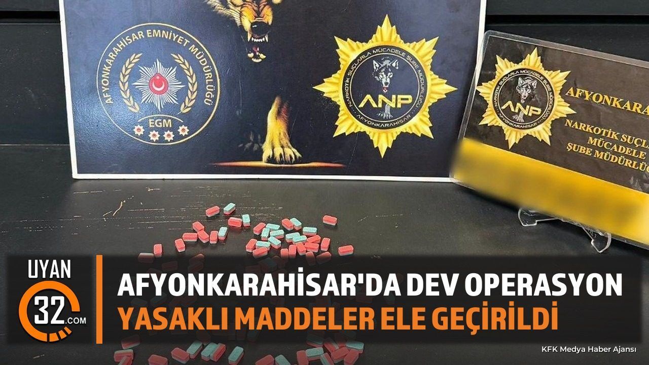 Afyonkarahisar'da Polisten Operasyon: Şüpheli Şahıs Tutuklandı