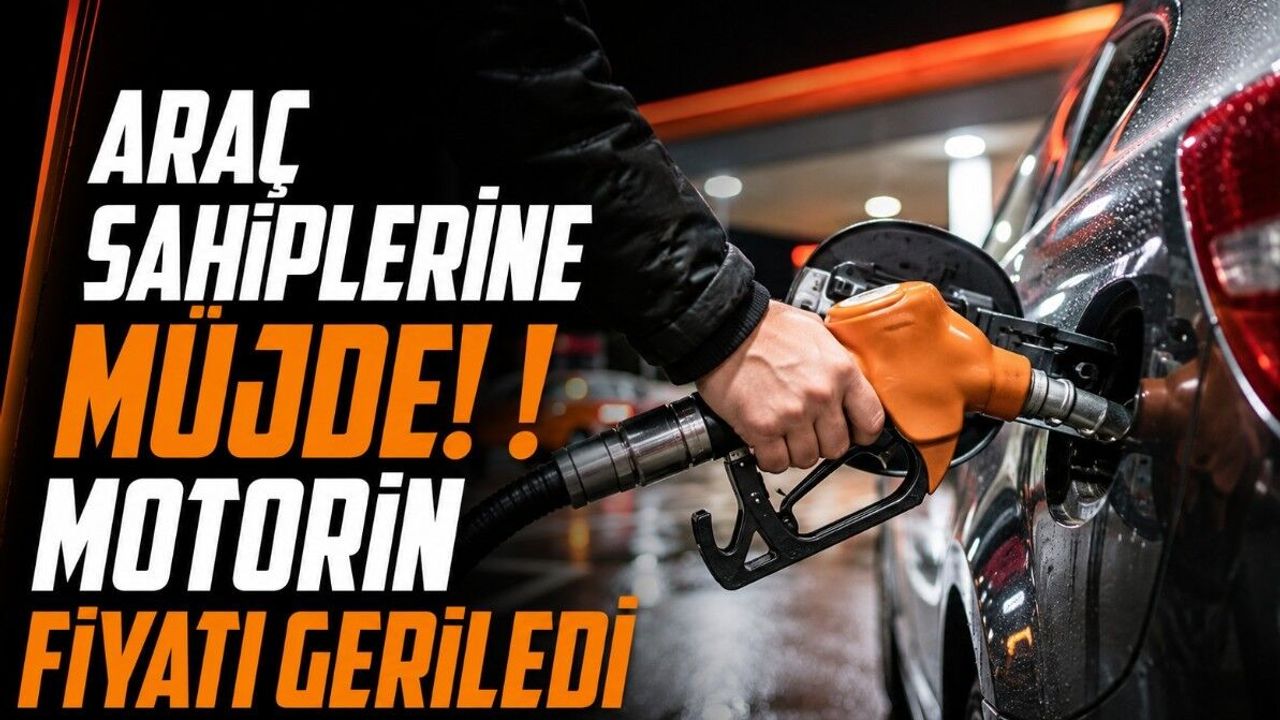 Araç Sahiplerine Müjde! ! Motorin Fiyatı Geriledi