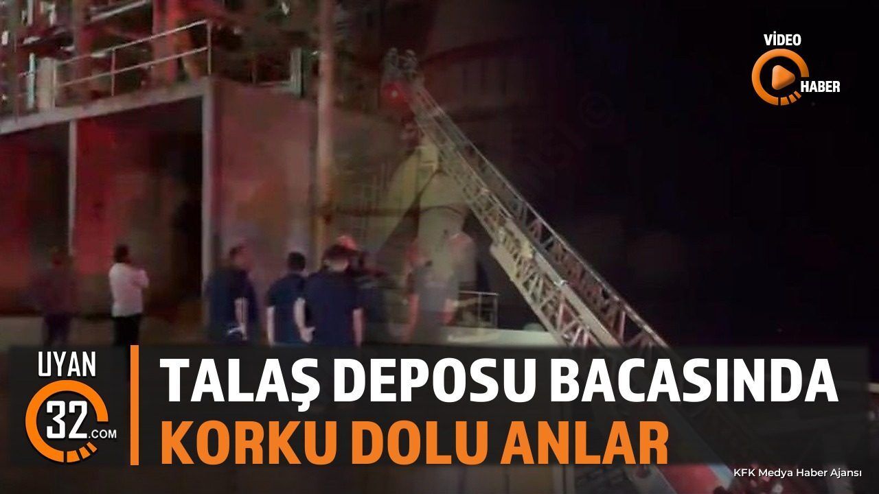Isparta Orma Tesisleri Talaş Deposu Yangını Kontrol Altında