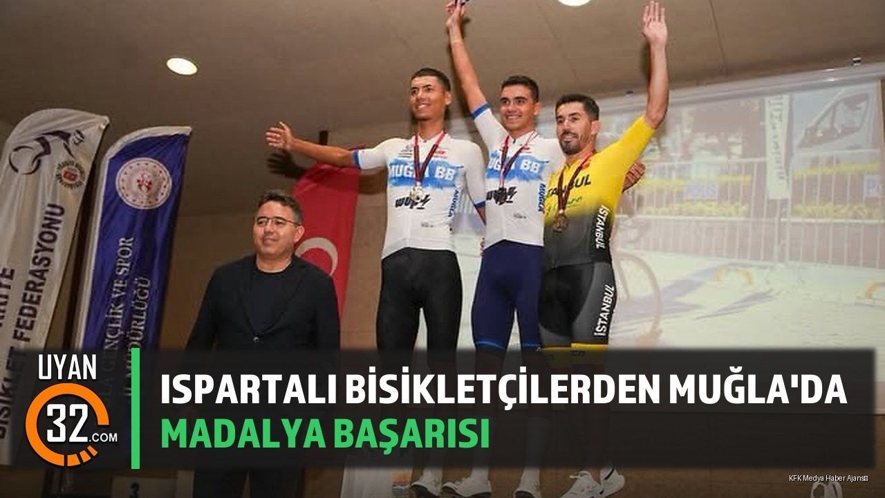 Ispartalı Bisikletçilerden Muğla'da Madalya Başarısı