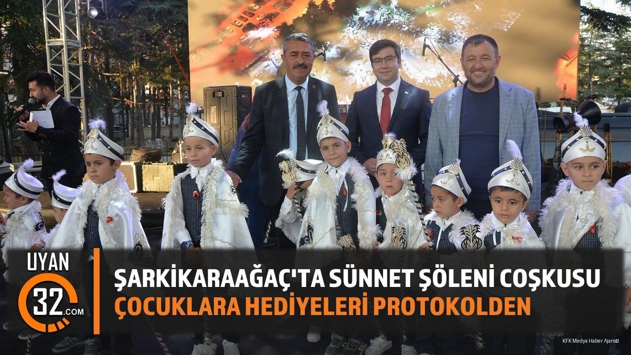 Şarkikaraağaç'ta Geleneksel Sünnet Şöleni Gerçekleştirildi