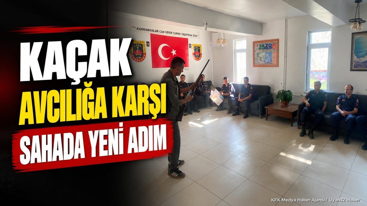 Isparta'da Jandarma Personeline Kara Avcılığı Eğitimi Verildi