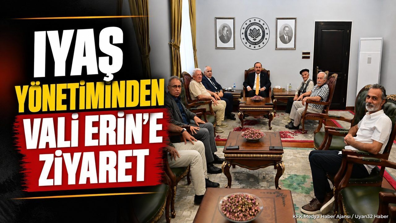 IYAŞ Yönetiminden Vali Abdullah Erin'e Ziyaret