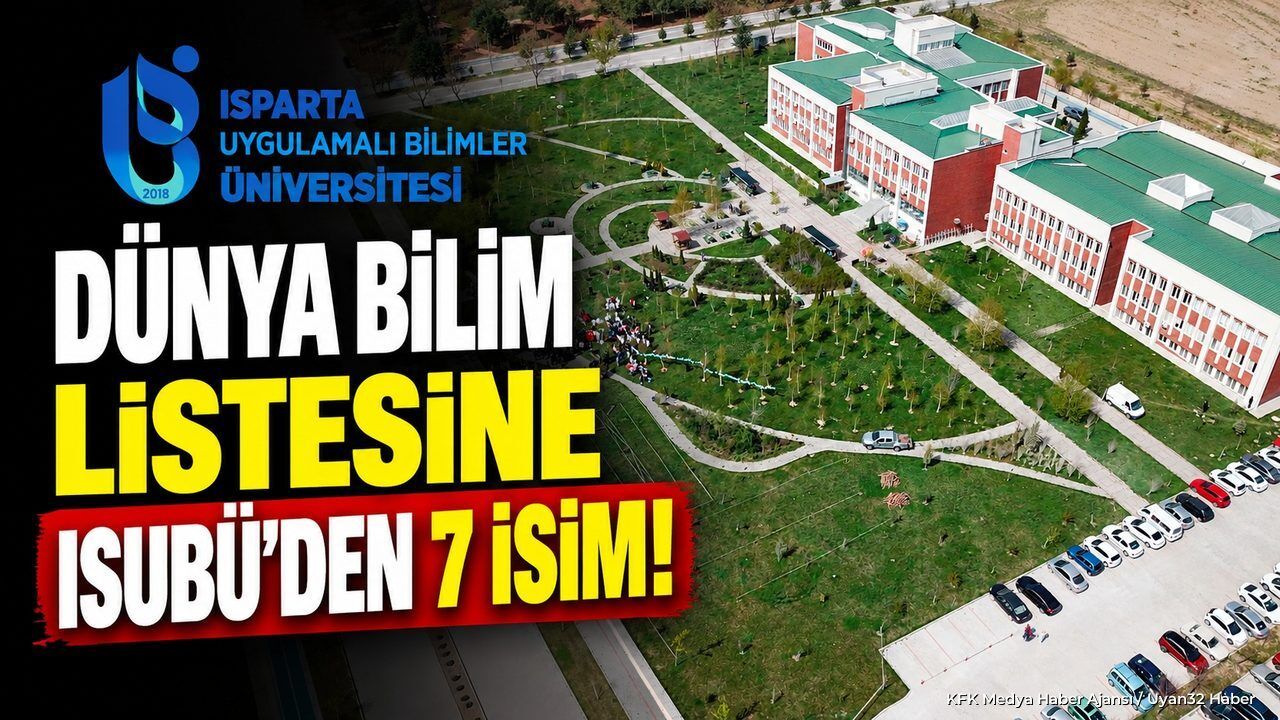 Dünyanın En Etkili Bilim İnsanları Listesinde ISUBÜ’den 7 İsim