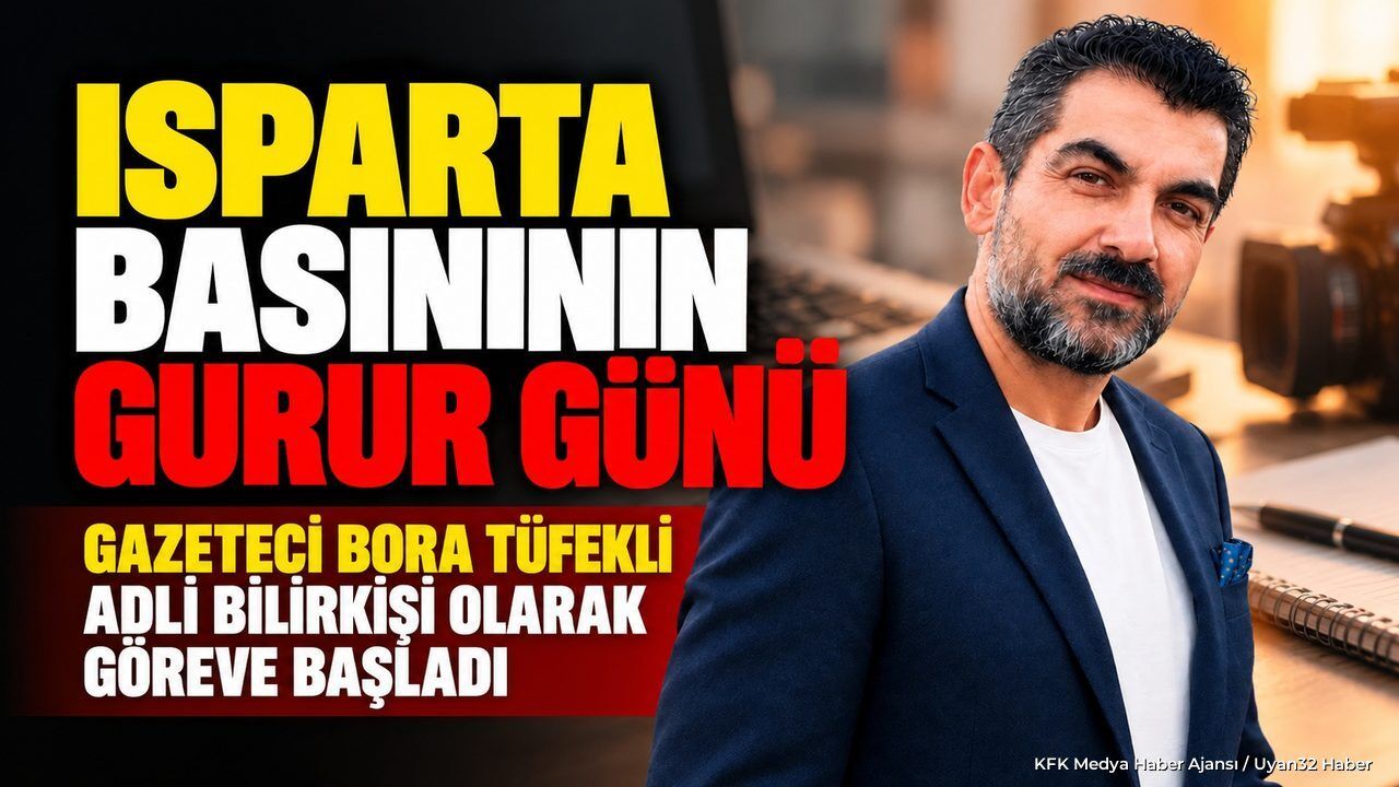 Gazeteci Bora Tüfekli Adli Bilirkişi Olarak Göreve Başladı