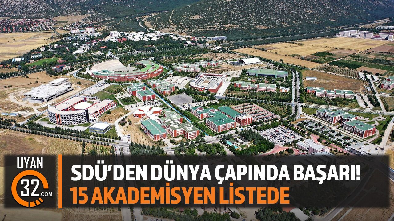 Sdü’den Dünya Çapında Başarı! 15 Akademisyen Listede