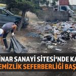 Dinar Belediyesi Sanayi Sitesi'nde Kapsamlı Temizlik Başlattı