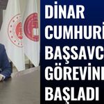 Dinar Cumhuriyet Başsavcısı Ozan Uğurlu Görevine Başladı