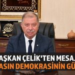 Isparta ITSO Başkanı Metin Çelik'ten Gazeteciler Bayramı Mesajı