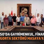 ITSO'da Gayrimenkul, Finans ve Sigorta Sektörü Masaya Yatırıldı