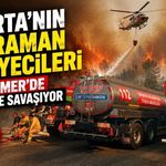 Muğla'daki Dev Yangına Isparta Takviyesi!