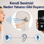 Kendi Sesimiz Neden Kayıtta Farklı Gelir? Bilimsel Açıklaması