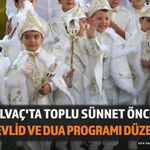 Yalvaç'ta Toplu Sünnet Öncesi Mevlid Ve Dua Programı Düzenlendi