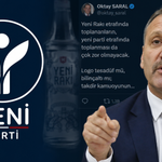 YENİ Parti logosu tartışma yarattı: Oktay Saral'dan dikkat çeken paylaşım