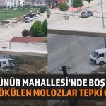 Çünür Mahallesi'nde Boş Arsaya Dökülen Molozlar Tepki Çekti