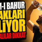 Ispartalılar Uyarı Geldi Eyyam-ı Bahur Sıcakları Geliyor