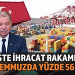 Isparta İhracatında Temmuz Ayında Yüzde 56'lık Rekor Artış