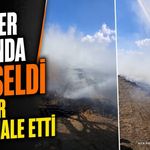 Isparta Şarkikaraağaç'ta Anız Yangını: Ekipler Müdahale Etti