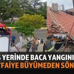 Isparta'da İş Yerinde Çıkan Baca Yangını Korkuttu