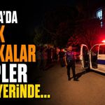 Isparta'da sıcak dakikalar ekipler olay yerinde...
