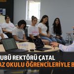 ISUBÜ Rektörü Prof. Dr. Yılmaz Çatal Gençlerle Buluştu