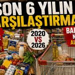 Son 6 Yılın Karşılaştırması 2020'de 1.000 TL ile Bunlar Alınıyordu! Bakın Şimdi Ne Kadarı Alınabiliyor