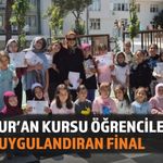 Yalvaç'ta Yaz Kur'an Kursu Öğrencilerinden Gösteri