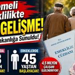 8 Eylül 1999 sonrası sigortalılar için kademeli emeklilikte yaş sınırı ne olacak?