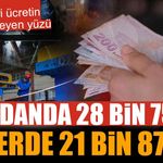 Asgari ücretin görünmeyen yüzü: Cüzdanda 28 bin 75 TL, değerde 21 bin 879 TL