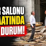 Gökgöz Isparta 6 Mart Spor Salonu İnşaatını Yerinde İnceledi