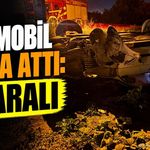 Isparta Aliköy'de Otomobil Takla Attı: Kazada 1 Kişi Yaralandı