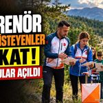 Isparta'da Oryantiring Antrenörlük Kursu Başlıyor: Başvurular Açıldı