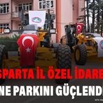 Isparta İl Özel İdaresi Filosuna 2 Yeni Greyder Katıldı