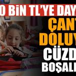 Isparta’da çanta doluyor, cüzdan boşalıyor: Okula dönüş faturası 20 bin TL’ye dayanıyor