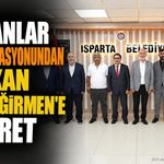 Romanlar Konfederasyonu'ndan Isparta'ya Ziyaret