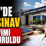 SDÜ Güzel Sanatlar'da ek sınav başvurusu başladı: Sınav ne zaman, kayıtlar hangi gün?