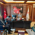 Sütçüler İlçe Müftüsü Metin Mete'den İl Müftülüğü'ne Ziyaret