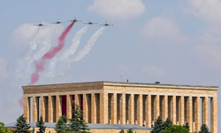 Ankara'da Türk Yıldızları'ndan Muhteşem Gösteri