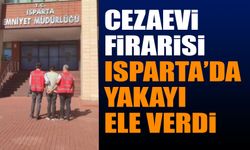 Cezaevi Firarisi Isparta'da Yakayı Ele Verdi