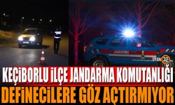 Keçiborlu İlçe Jandarma Komutanlığı definecilere göz açtırmıyor