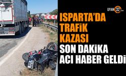 Isparta'daki trafik kazasında iki kişi hayatını kaybetti